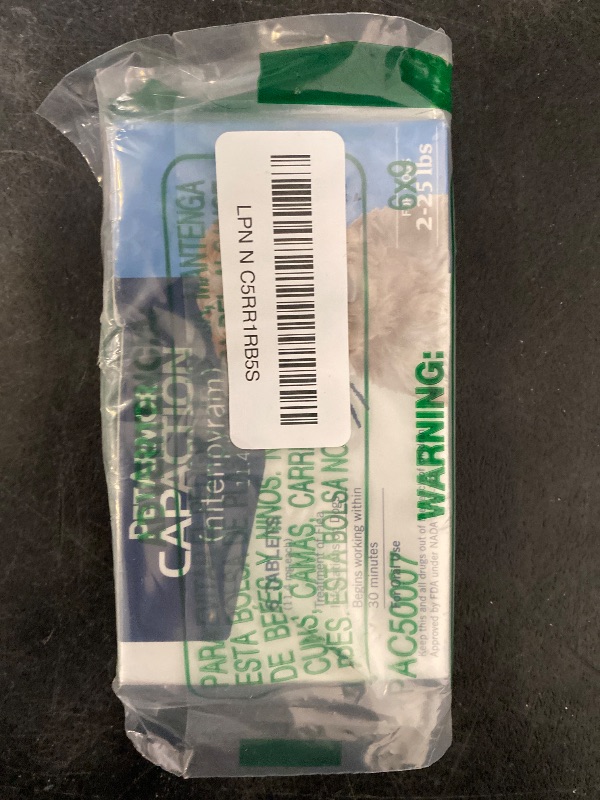 Photo 1 of PetArmor CAPACTION (nitenpyram) Oral Flea Treatment for Dogs, Fast Acting Tablets Start Killing Fleas in 30 Minutes, Dogs 2-25 lbs, 6 Doses