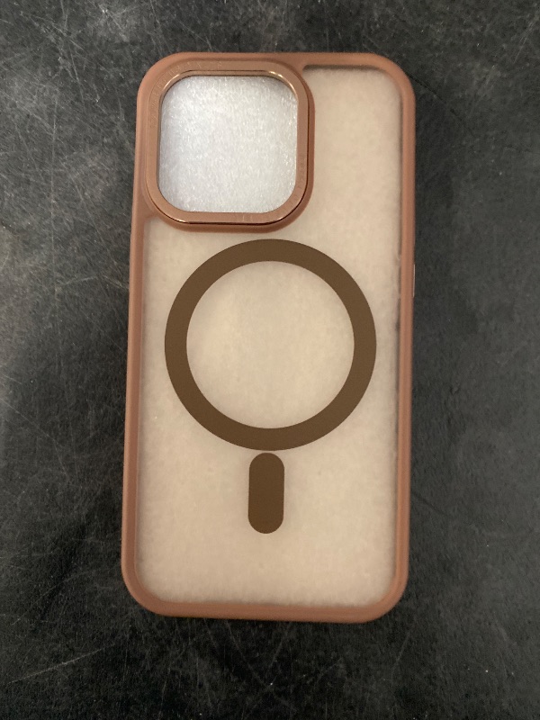 Photo 1 of iPhone 16 Pro Case [Compatible with Magsafe] Magnetic Matte Phone Case iPhone 16 Pro Translucent Slim Shockproof Women Men Protective Cover Cases for iPhone 16 Pro 6.3", Desert Titanium
