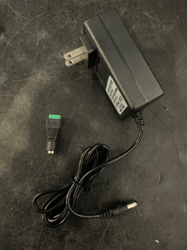 Photo 1 of 24V DC Power Supply Adapter, 24V 2A 48W AC to DC Converter Transformer 100~240V AC Input with 5.5x2.5mm DC Tip for 5050 3528 LED Strip 3D Printer Camera DVD Player CCTV Security System LCD Monitor