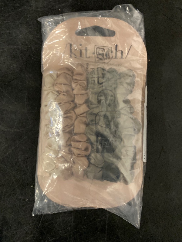 Photo 1 of Kitsch Ultra-Petite Satin Scrunchies for Women - Softer Than Silk Scrunchies | Hair Ties No Damage for Frizz-Free Sleep | Perfect for Day or Night | Ideal Gifts for Women - Eucalyptus, 6 pcs