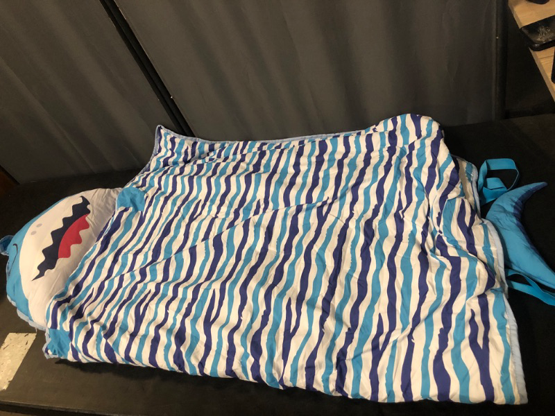 Photo 1 of Thick Toddler Nap Mat with Pillow - Lightweight & Portable Toddler Sleeping Bag for Kids Boys Girls Aged 1~5 Daycare Preschool Travel