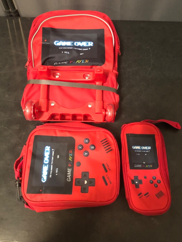 Photo 1 of Backpack for School Boys,3pcs Boys Backpack and Lunch Box Set for Elementary Middle School, 17? Video Game Bookbag for Ages 6-18 Kids Children Teens