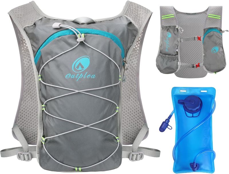 Photo 1 of Small Lightweight Running Hydration Vest with 2L Water Bladder for Women, Lightweight Water Backpack Hydropack for Hiking