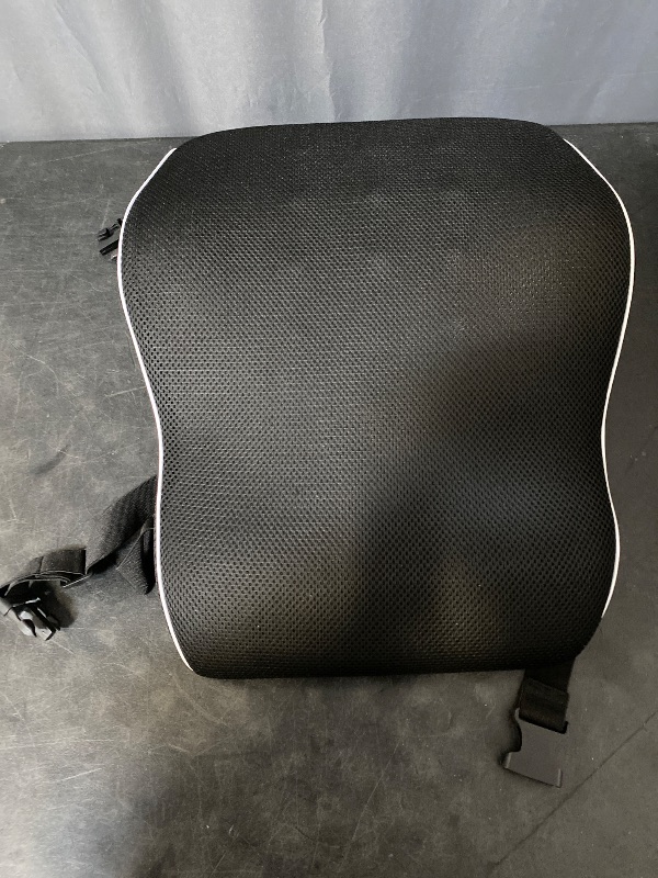 Photo 1 of Lumbar Support Pillow for Office Chair, Office Home Essentials,Stocking Stuffers,Back Support Pillow for Car, Chair Cushions,Back Pain Relief Improve Posture,Mesh Cover Double Adjustable Straps