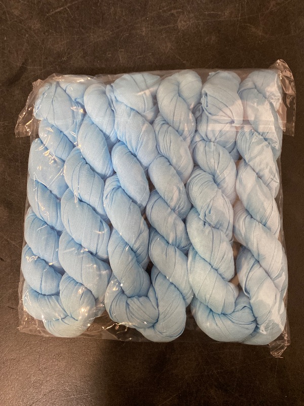 Photo 1 of 3pcs Blue Fall Thanksgiving Cheesecloth Table Runner Boho Rustic Gauze 120 inch 10FT Cheese Cloth Runner for Wedding Party Baby Shower Birthday Home Decor Holiday Decorations
