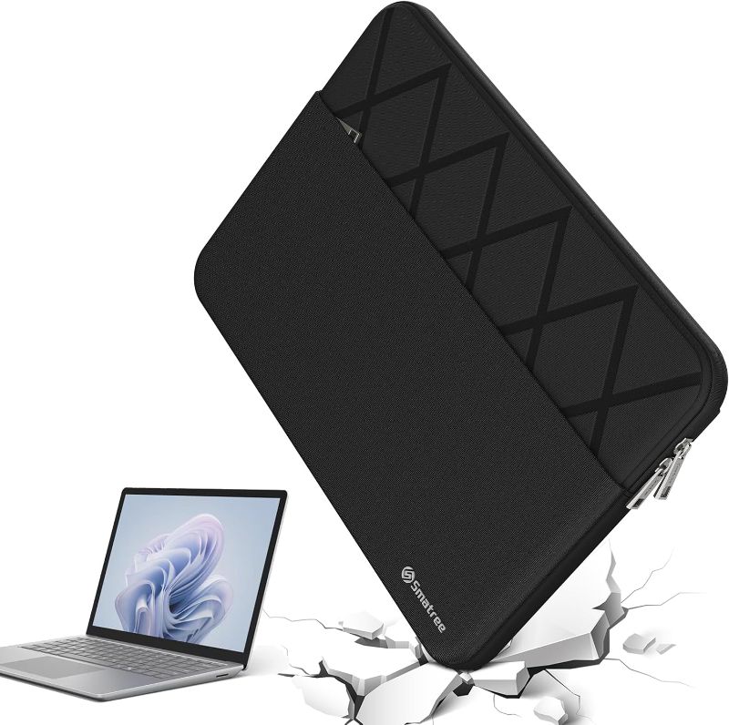 Photo 1 of Smatree 13.8 inch Laptop Sleeve for Microsoft Surface Laptop2024/Surface Laptop for Business Copilot+PC, Case with Accessory Pocket, YKK Zipper (E437)