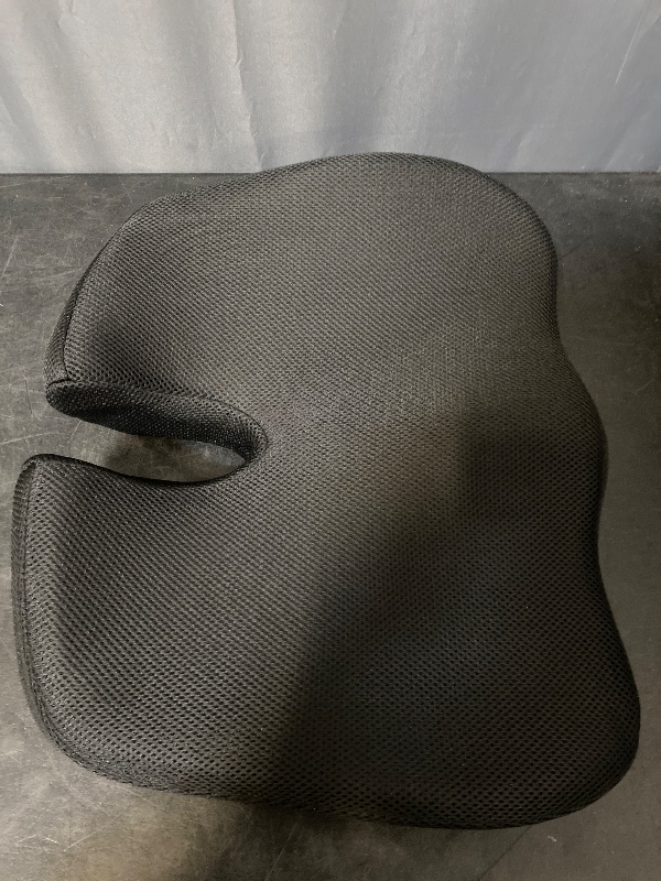 Photo 1 of Office Chair Cushion Seat Cushion for Long Sitting ?– Ergonomic CertiPUR-US® Memory Foam Non Slip Seat Pad for Desk, Car, Travel, Stadium, Bleachers & Airplane ?– Tailbone Support Pillow