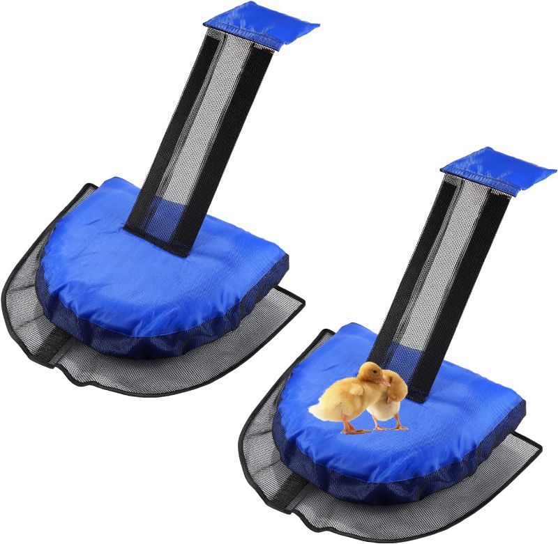 Photo 1 of 2 Pack Animal Escape Ramp - Floating Rescue Ramp for Saving Frogs, Birds & Ducks - Spa & Pool Tool (Blue)