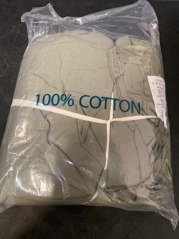 Photo 1 of Bedlifes King Sheet Set, Extra Deep Pocket 18-24 Inches,1000Thread Count 100% Egyptian Cotton, Soft and Breathable Sateen 4-Piece,Sage Green
