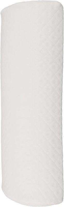 Photo 1 of Knee Pillow, Semi Roll Pillow Memory Foams Leg Pillows Lumbar Support Pillow Half Moon Bolster Pillow for Legs, Knees, Lower Back, Head