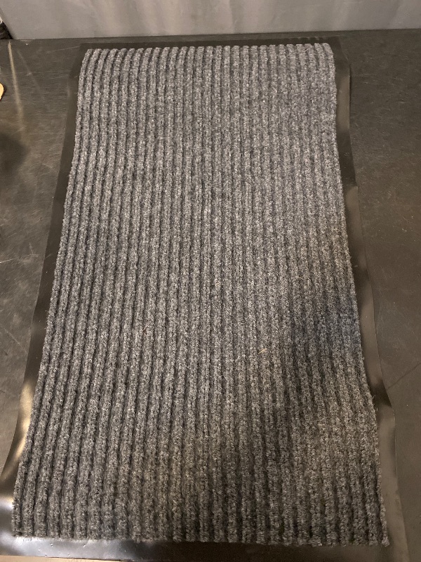 Photo 1 of Front Door Mat Heavy Duty Indoor Outdoor Welcome Mat for Entryway, Commercial Floor Entrance, Low Profile, Non-Slip, Durable Rubber Backing for Entry, Patio, Home