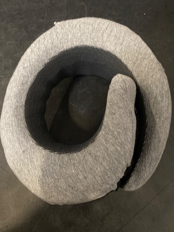 Photo 1 of Neck Pillow, Travel Pillow uses Memory Foam to Support Neck Comfort, Ideal Companion for Airplane and car Travel, Compact, Convenient, and Versatile Airplane Sleep Pillow(Gray)