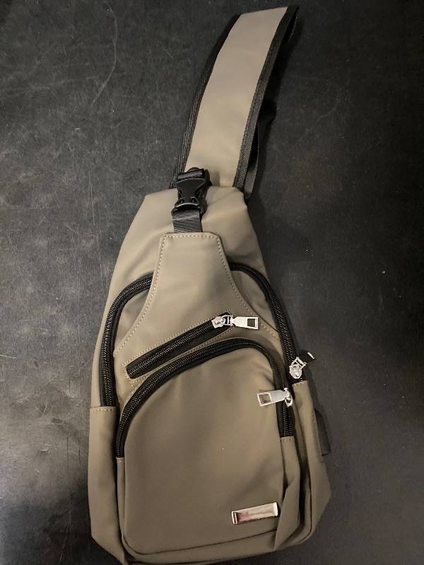 Photo 1 of Waterproof Sling Bag Crossbody Backpack for Men Women Sling Backpack Hiking Daypack Multipurpose Cross Body Chest Bag