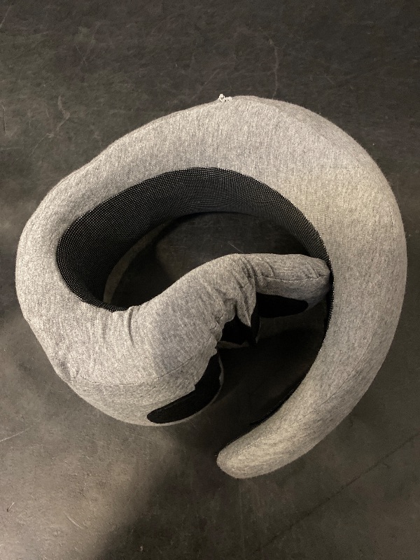 Photo 1 of Travel Neck Pillows for Airplanes - Memory Foam Travel Pillow, 360° Ergonomic Neck Support, Compact Design Ideal for Airplane, Car Rides, Office (Gray)