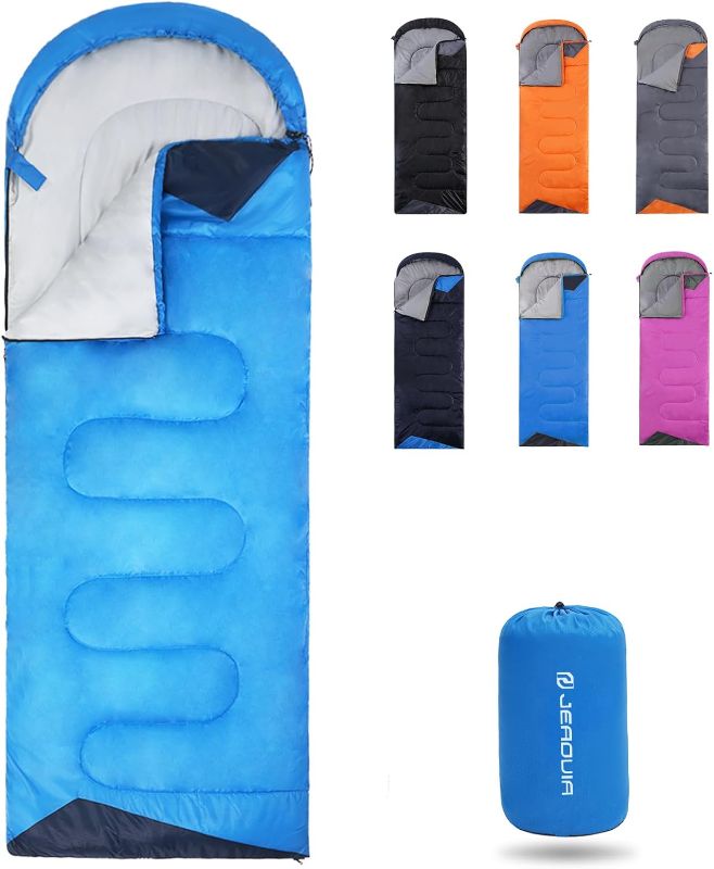 Photo 1 of Sleeping Bags for Adults Cold Weather - 20 Degree Big&Tall Size Backpacking Lightweight Waterproof for Girls Boys Mens Teen Women for Camping Hiking Outdoor Travel Hunting with Compression Bags