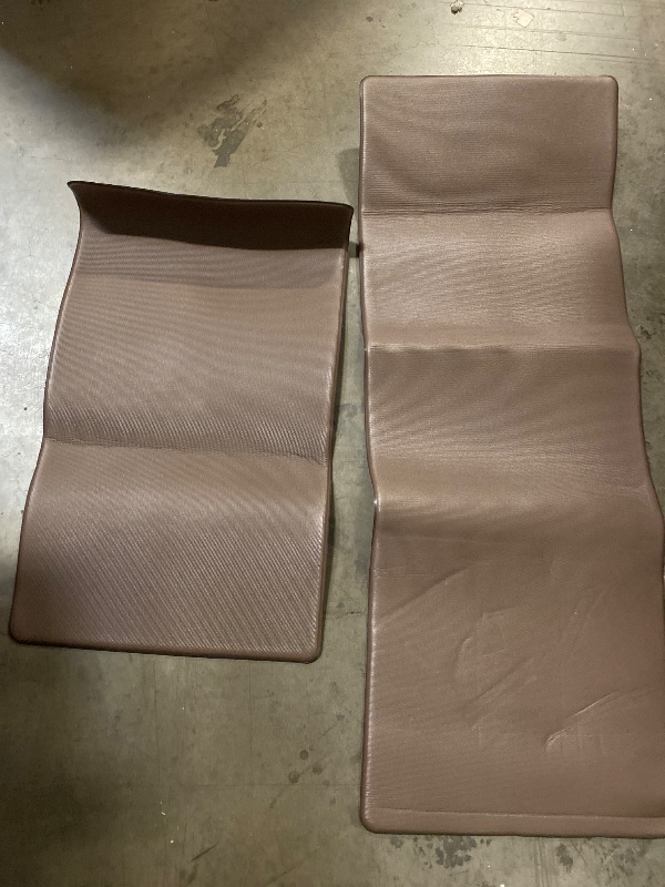 Photo 1 of Kitchen Mats, 2PCS Kitchen Rugs, Cushioned Anti Fatigue Kitchen Mats for Floor, Non-Slip Standing Desk Mat, Waterproof Kitchen Rug Set for Kitchen, Floor, Office, 17.3"x30"+17.3"x47", Khaki