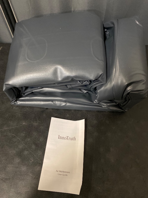 Photo 1 of InnoTruth Air Mattress Queen with Built in Pump, Inflatable Mattress Blow up Mattress, Family Choice Award Winner, 18" Colchones Inflables Foldable Air Bed for Guest & Home, Ideal for Camping, 650lbs