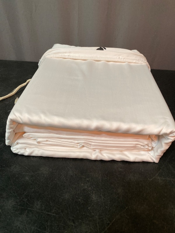 Photo 1 of BAMPURE Luxury Series King Sheet Set - 100% Viscose derived from Bamboo Sheets King Size - Super Soft Viscose Bamboo Cooling Sheets for Hot Sleepers -Up to 16’’ Deep Pocket King Sheet Set (White)