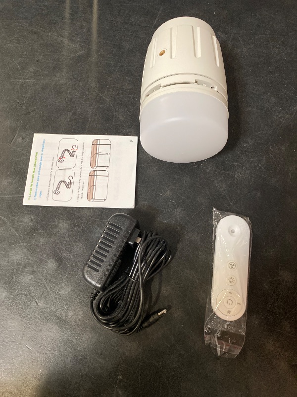 Photo 1 of Rechargeable LED Light Bulb with USB Charging – HSHINE Energy-Saving, Multi-Functional Emergency Bulb for Power Outages, Camping, and Fishing – Charges Mobile Devices (WHITE-USB-150W)