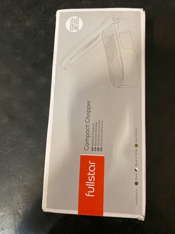 Photo 1 of Fullstar Mandoline Slicer for Kitchen - Vegetable Chopper, Onion Potato Food Veggie Fruit Slicer and Cutter with Container, Kitchen Gadgets & Accessories, Home Essentials (6-in-1, White/Black)