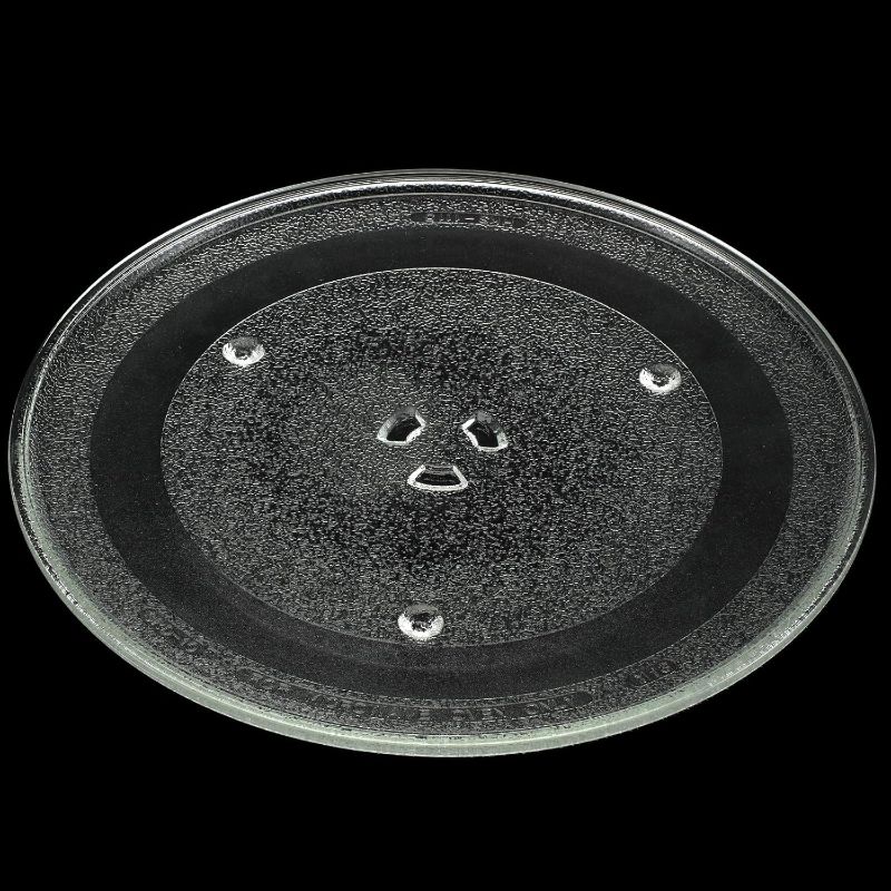 Photo 1 of 12.5 inch(318MM) Microwave Turntable Plate Microwave Cooking Tray Compatible for GE and Samsung