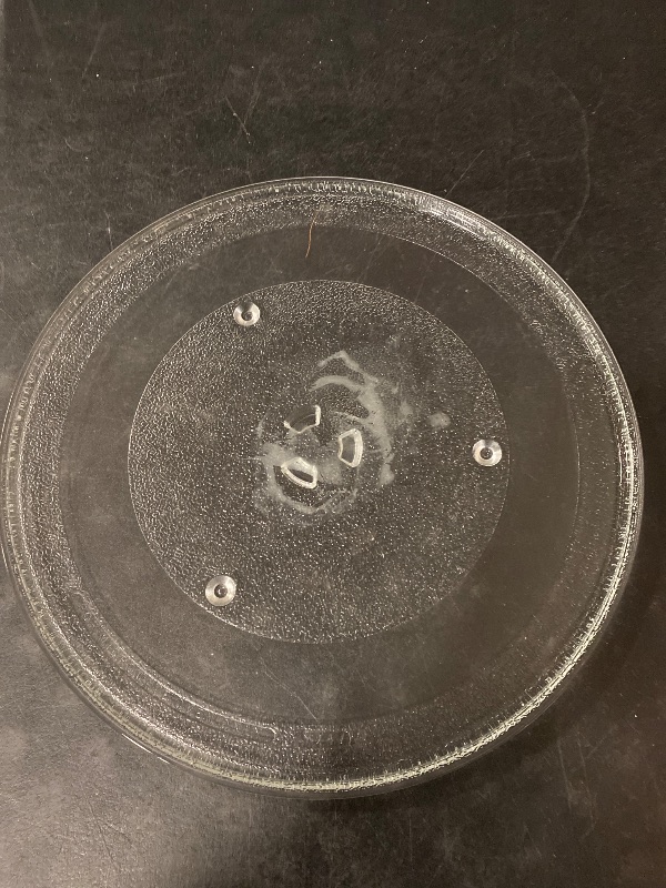Photo 1 of 12.5 inch(318MM) Microwave Turntable Plate Microwave Cooking Tray Compatible for GE and Samsung