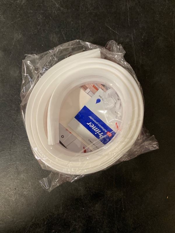 Photo 1 of Door Draft Stopper Under Door Draft Blocker Insulator Doors Sweep Weather Stripping Noise Stopper Strong Adhesive, White