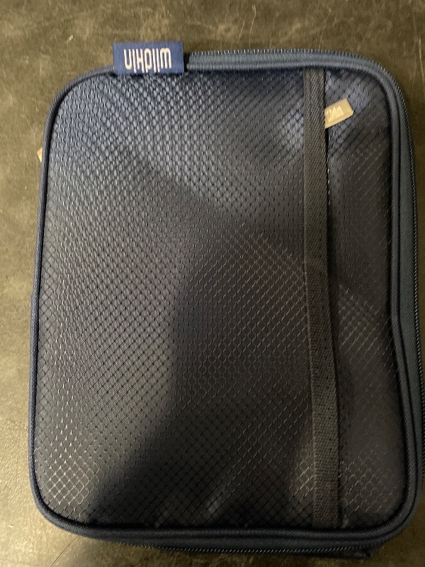 Photo 1 of Wildkin Kids Insulated Lunch Box – Durable and Reusable for School & Travel - Rip-Stop Blue