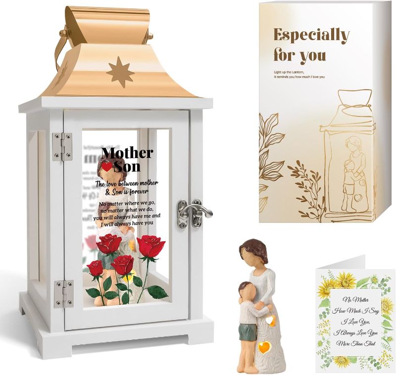 Photo 1 of Mothers Day Birthday Gifts for Mom from Son, Gifts for Mom from Son - Mom Birthday Gifts, Valentines Day Gifts, for Mom from Son - Best Mom Gifts from Son Lantern