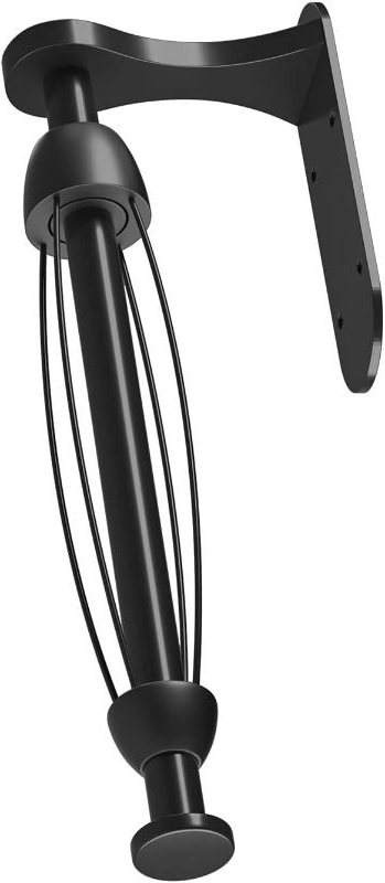 Photo 1 of Paper Towel Holder Under Cabinet, One-Handed Tear, Wall Mount, Adhesive, Black, Paper Roll Holder with Ratchet Mechanism for Kitchen Bathroom Farmhouse Essentials Decor Accessories