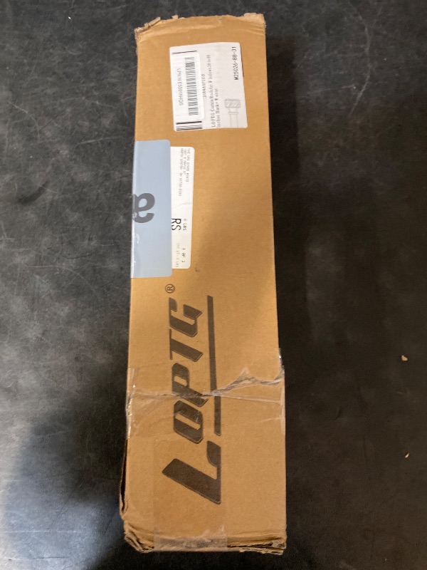 Photo 1 of Curtain Rods for Windows 1 Inch Diameter Drapery Rods with Faux Wood Finials, Black with Walnut, Modern Luxe Design by LOPTG (36"-88"|2 PACK)