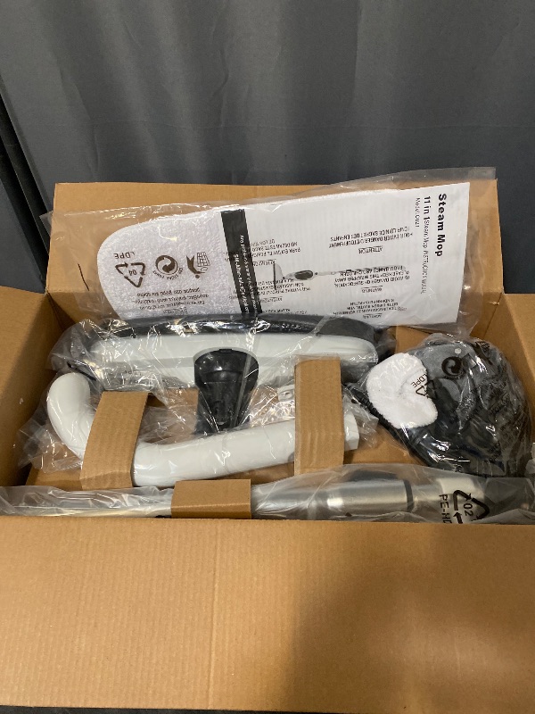 Photo 1 of 11-in-1 Steam Mop, Powerful Handheld Steam Cleaner for Home with 23FT Cord &15.2 OZ Water Tank, 3 Steam Modes MultiPurpose Steam Mop for Hardwood Floors, Clothes, Tile, Windows, Carpet