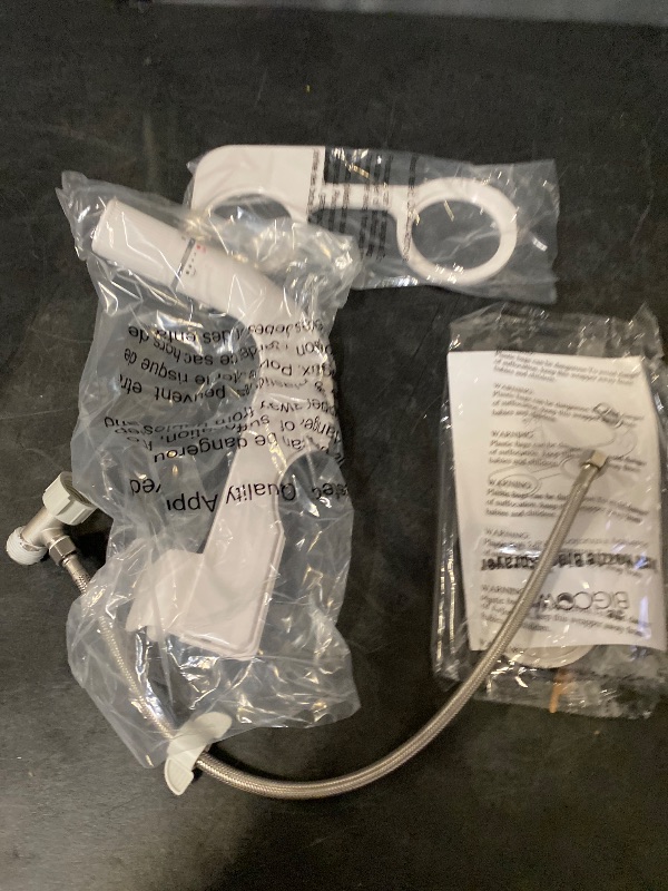 Photo 1 of BIGCOW Ultra-Slim Bidet Attachment for Toilet - Dual Nozzle (Frontal & Rear Wash) with Adjustable Cold Water Pressure and Stainless Steel Inlet - Hygienic Solution for Fresh Cleanliness