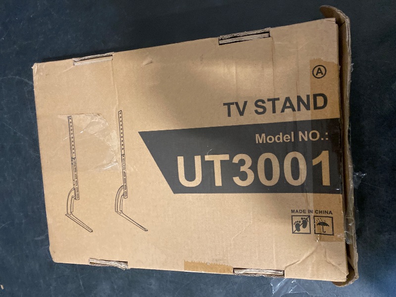 Photo 1 of ELIVED Universal Table Top TV Stand for Most 27 to 55 inch LCD LED Plasma Flat Screen TVs, TV Base Height Adjustable Leg Stand Holds up to 88 lbs, VESA up to 800x400mm, YD1014