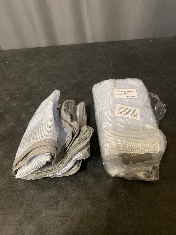 Photo 1 of 4 Packs Under Bed Storage Containers Bins, Humid-Proof Plastic Underbed Storage Bins, Closet Organizers and Clothes Storage Bags, Under the Bed Blanket Storage with Handles for Clothes,Bedroom