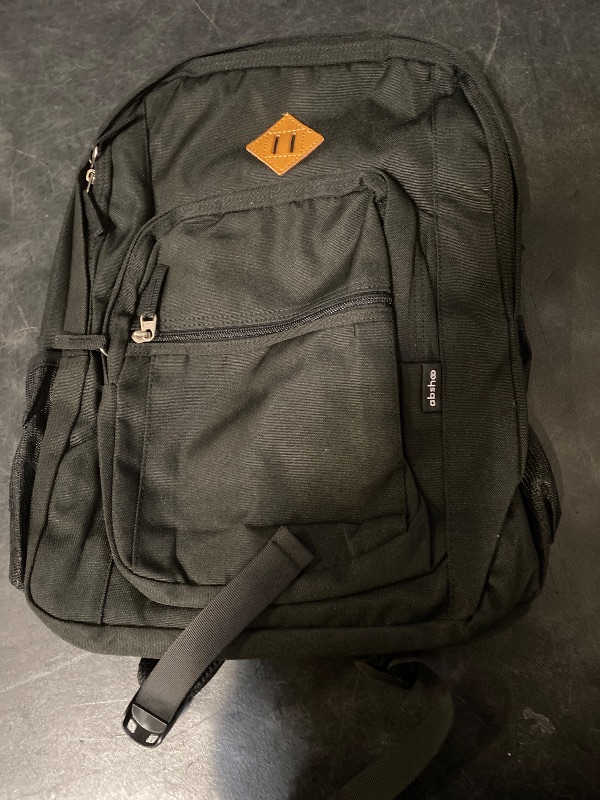 Photo 1 of abshoo Classical Basic Travel Backpack For School Water Resistant Bookbag