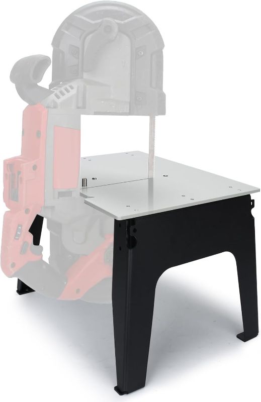 Photo 1 of Band Saw Stand Portable Table for Milwaukee Band Saw, for Milwaukee Fuel Models, Powder Coated (SAW NOT INCLUDED)