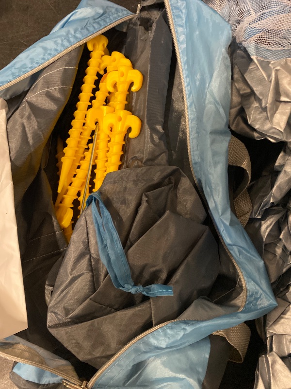 Photo 1 of Gorich Beach Tent Sun Shelter for 3/4-5/6-7/8-10 Person with UPF 50 UV Protection, Lightweight & Easy Setup Beach Shade Canopy, Portable Beach Shade Tent Beach Cabana