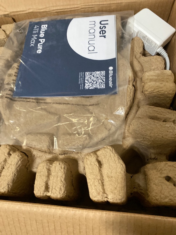 Photo 1 of BLUEAIR Air Purifiers for Bedroom, HEPASilent Air Purifiers for Home, Air Purifiers for Pets Allergies Air Cleaner, Smart Air Purifier, Small Room Air Purifier, Virus Air Purifier, Blue Pure 411i Max