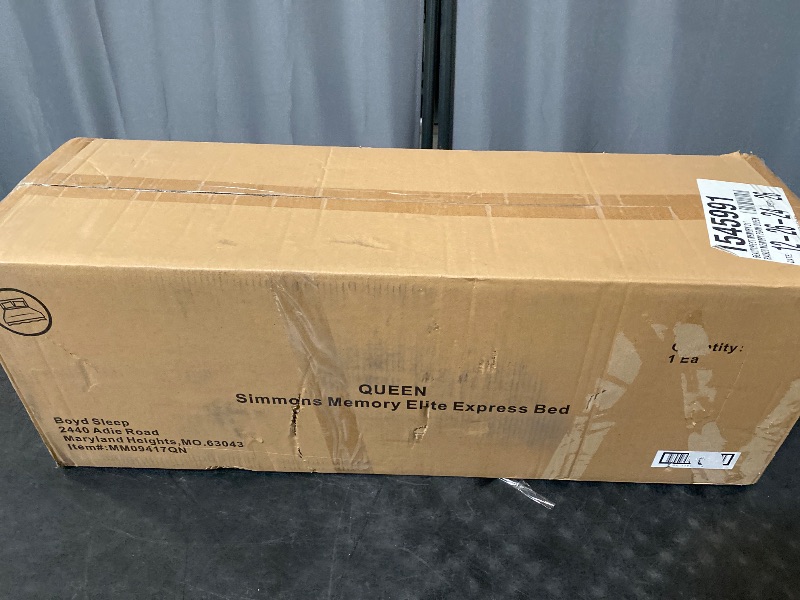 Photo 1 of Beautyrest Skyrise Queen Size Air Mattress with Coil Beam Construction, Edge Support with External Pump and Puncture Resistant Vinyl for Guests and Camping