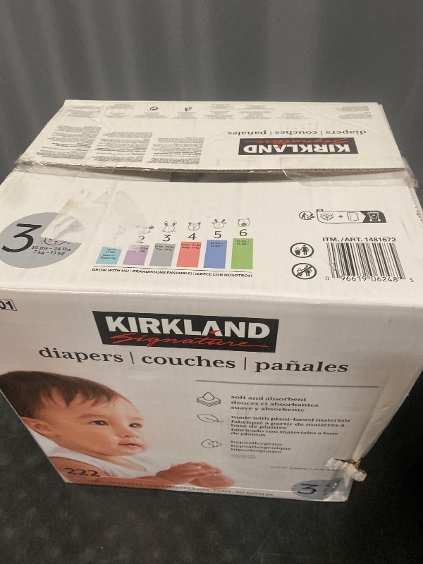 Photo 1 of Kirkland Signature Diaper Sizes 3 - 6