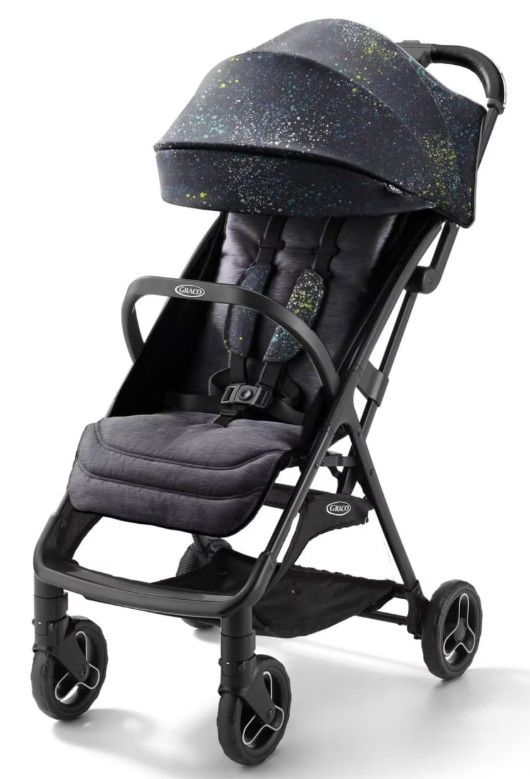 Photo 1 of Graco Ready2Jet Compact Stroller, Splatter Art, Grey
