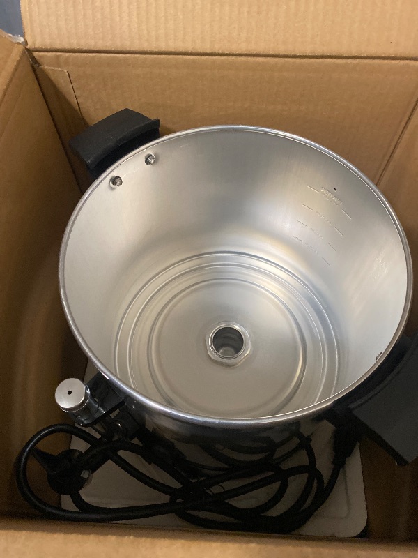 Photo 1 of Coffee Urn Stainless Steel 8L/2.11gal Hot Water Urn with Faucet Large Capacity 55 Cups Coffee Maker Commercial Grade Hot Coffee Dispenser for Buffet, Catering, Wedding, Gathering