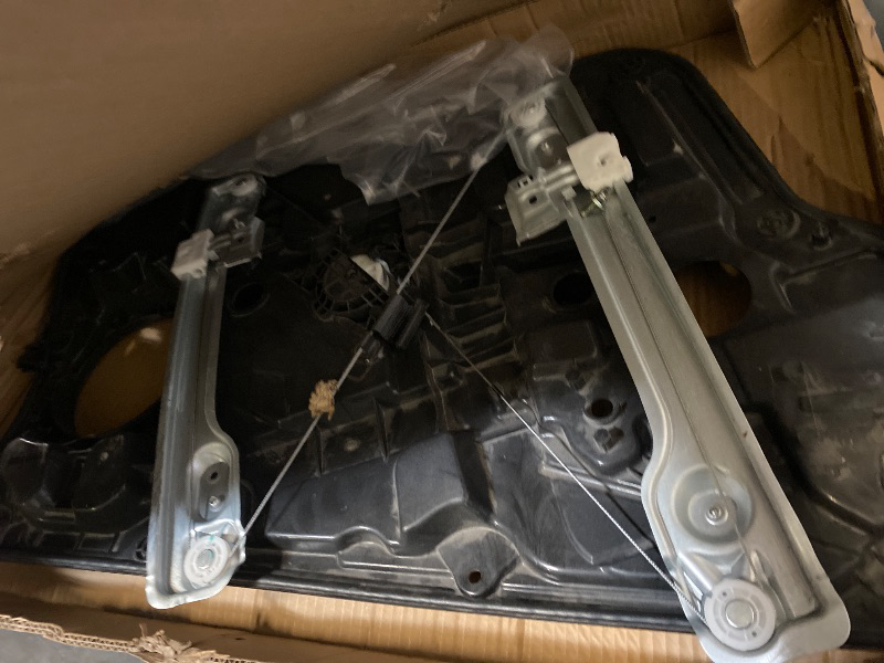 Photo 1 of A-Premium Front Passenger Power Window Regulator Without Motor Compatible with Hyundai Sonata 2011 2012 2013 2014 Front Right Side, with Panel, Replace# 82481-3Q000