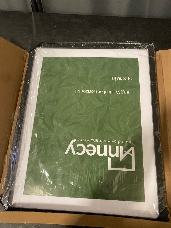 Photo 1 of Annecy 14x18 Picture Frame Gold 1 Pack, 14 x 18 Picture Frame for Wall Decoration, Classic Gold Minimalist Style Suitable for Decorating Houses, Offices, Hotels