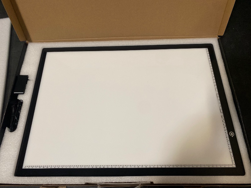 Photo 1 of A4 LED Light Box 9x12 Inch Light Pad Only 5mm Ultra-Thin USB Power Light Table for Tracing