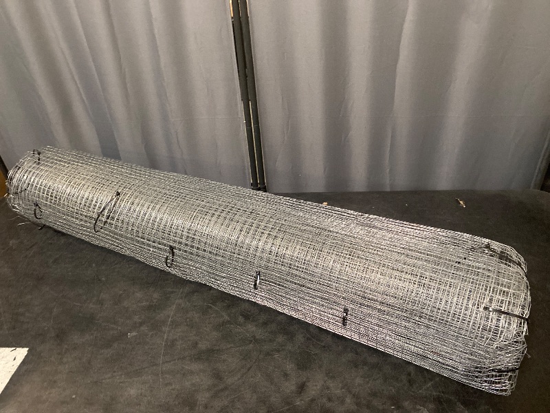 Photo 1 of 48in x 100ft Hardware Cloth 1/2 inch Chicken Wire Fencing, Hot-Dipped Galvanized After Welding Garden Plant Supports Welded Metal Chicken Wire Poultry Animal Netting Cage Screen