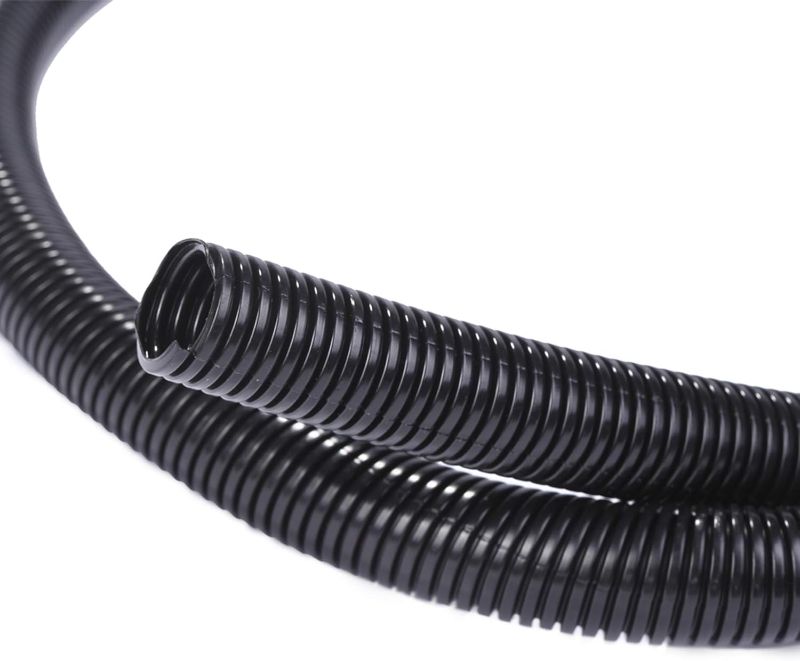 Photo 1 of Alex Tech 25ft - 1/2 inch Split Wire Loom Tubing - Black