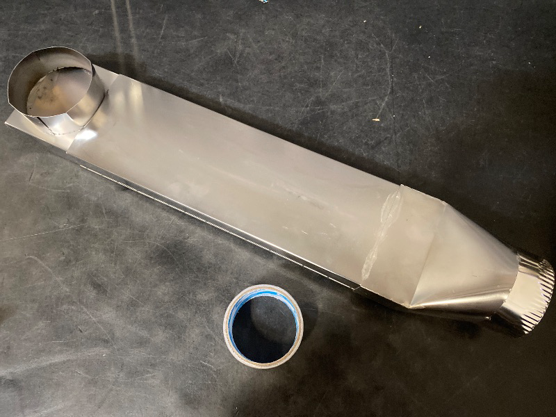 Photo 1 of Dryer Vent, 4"telescoping dryer vent 90 Inlet Straight Outlet fit for Whirlpool and all 4in Dryer Vent Outlet 26-43in adjustable dryer vent dryer vents for tight spaces periscope exhaust duct