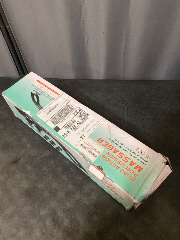 Photo 1 of Handheld Massager, Four-Head Massage Gun, relieves deep Tissue Pain. Percussion Massage Function, Suitable for Massaging The Back, Neck, Shoulders, Legs, Limbs, Muscles, and Body